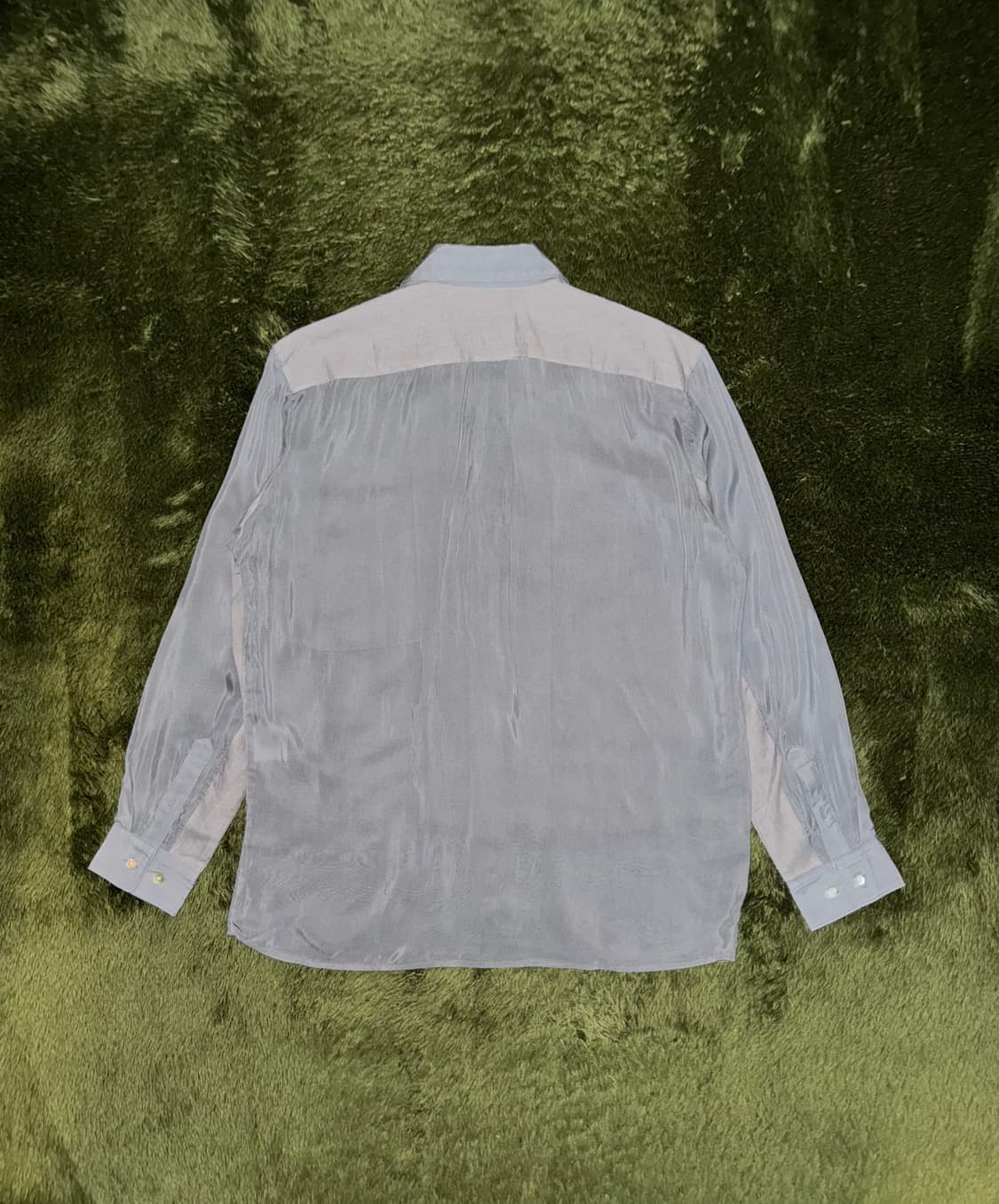 [3] XLIM 엑슬림 EP.5 01 큐프라 릴렉스 핏 셔츠 그레이 상품이미지7