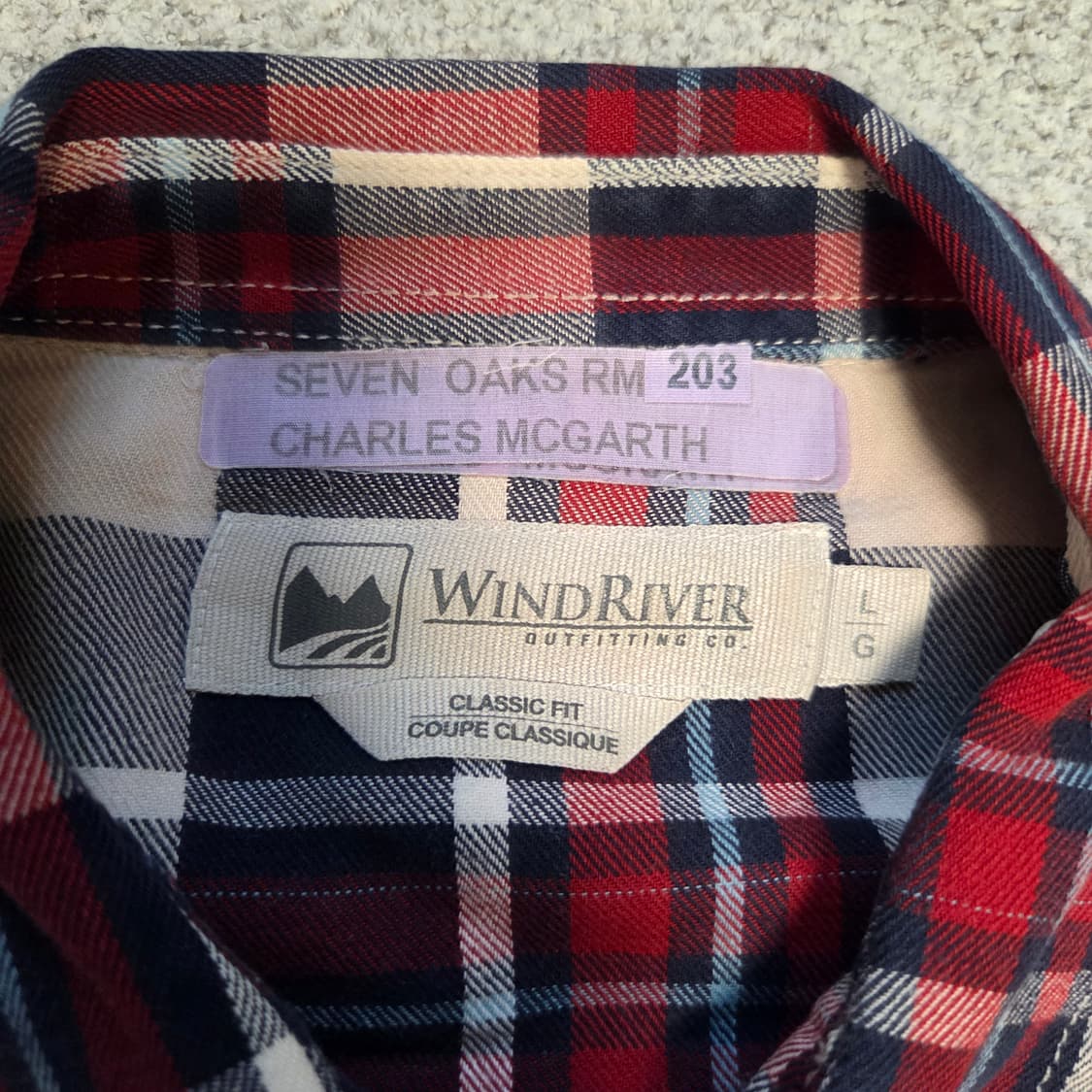 Wind River 윈드리버 웨스턴 셔츠 L-XL(100-105) 상품이미지3