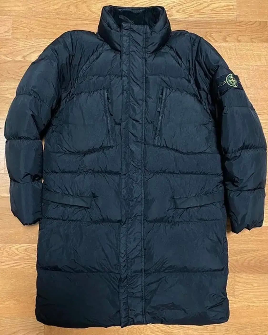 [S] 16FW 스톤아일랜드 크링클랩스 롱패딩 블랙 상품이미지4