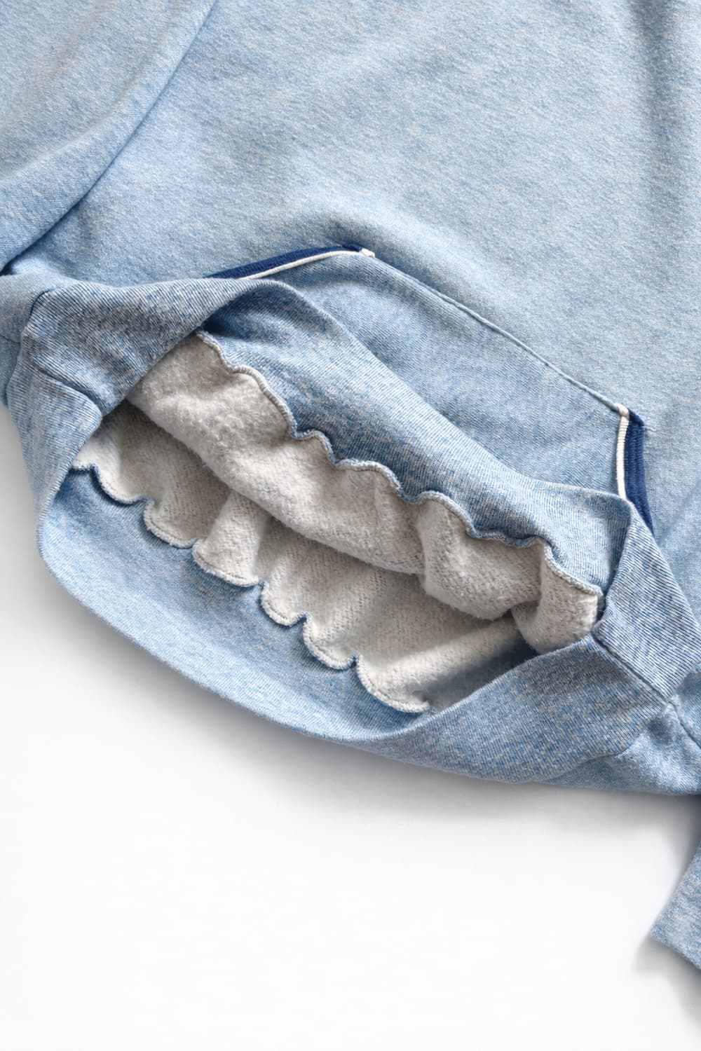 70s Russell Athletic 1/4 Zip 후디 L 상품이미지5