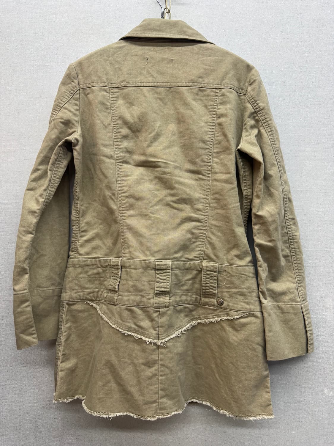 디젤 지퍼업 코튼 원피스 빈티지 자켓 S(S) 상품이미지3