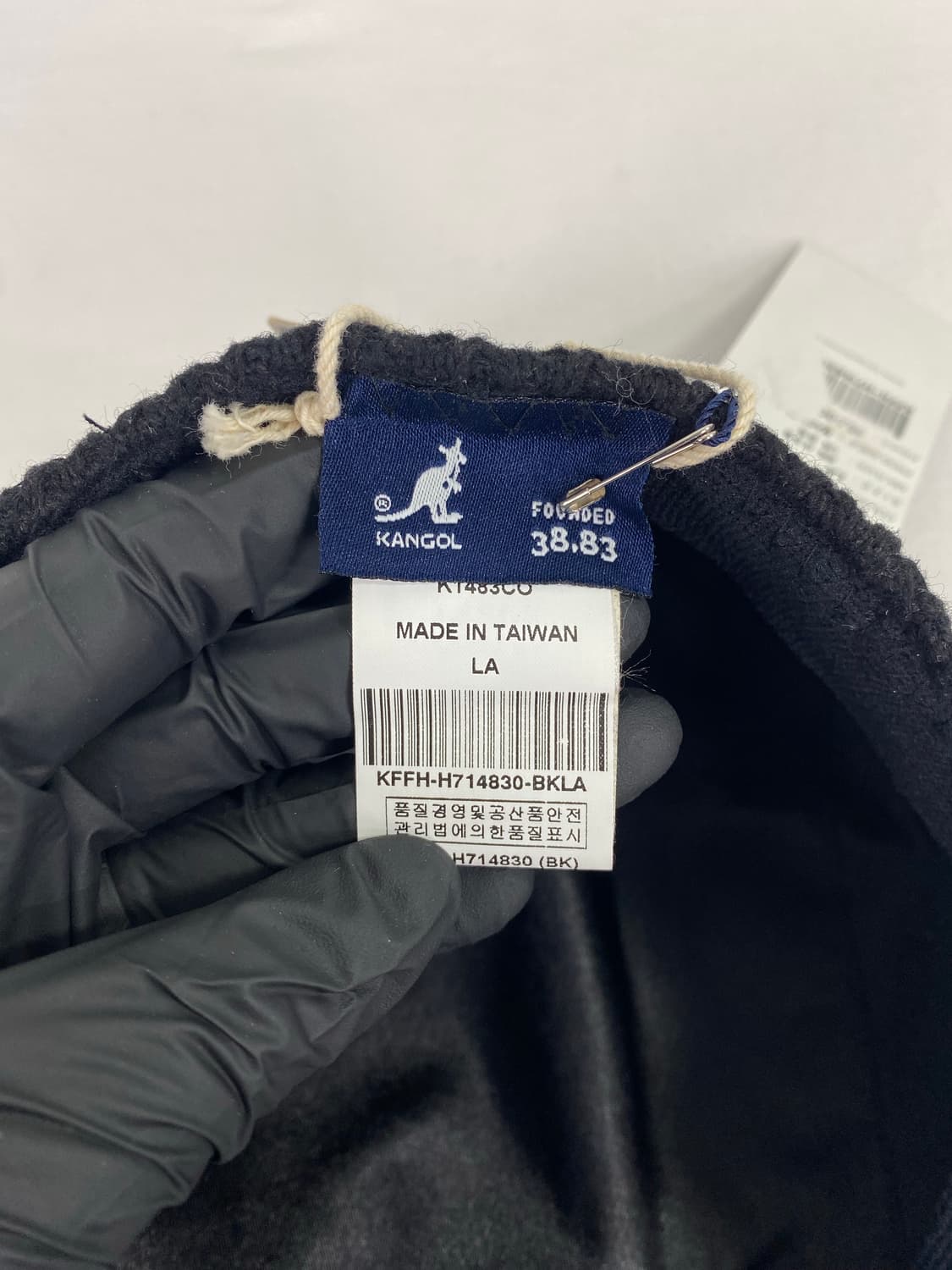 캉골 양털 헌팅캡 새상품 L 상품이미지4