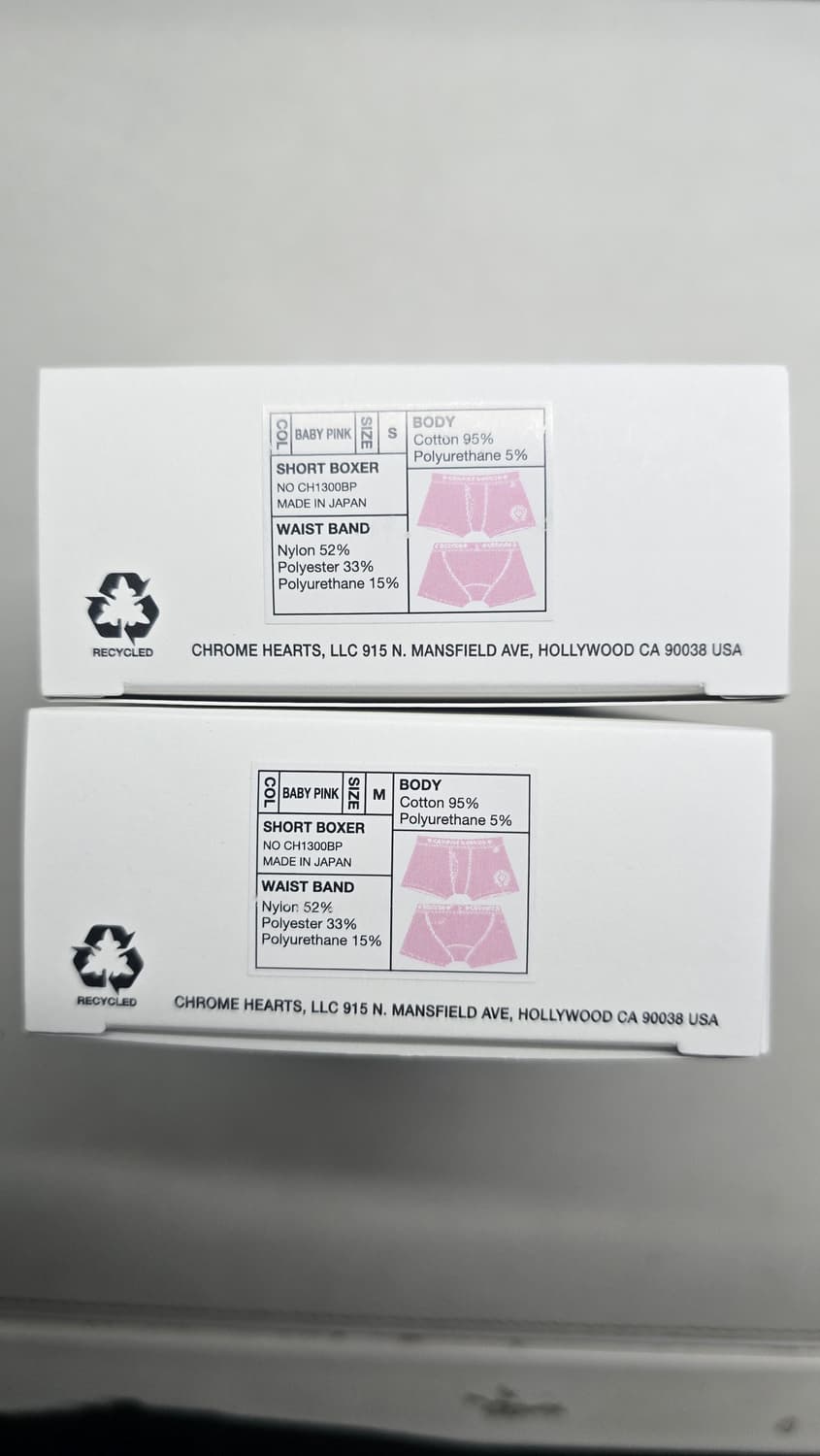 [s,m] 크롬하츠 브리프 베이비핑크 상품이미지2