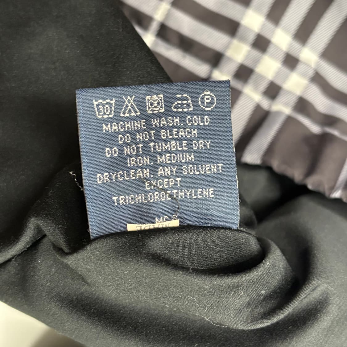 L 버버리 골프 탈부착 노바체크 반집업 바람막이 상품이미지7