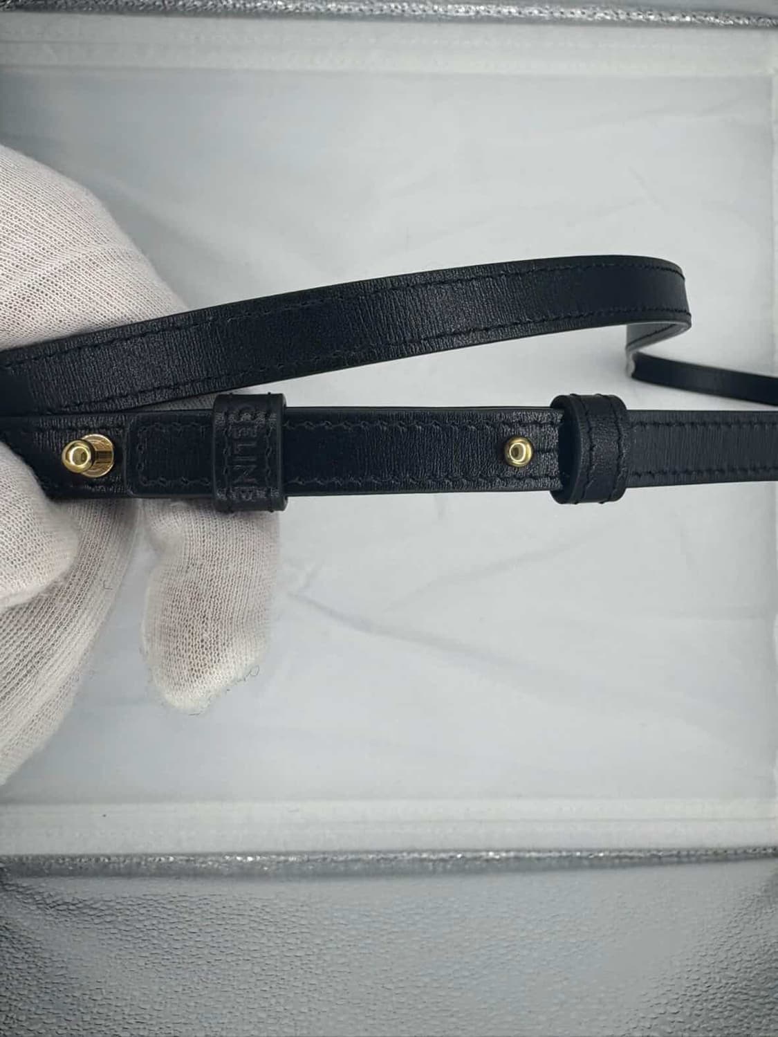 셀린느 트리오페 블랙 미니백 상품이미지9