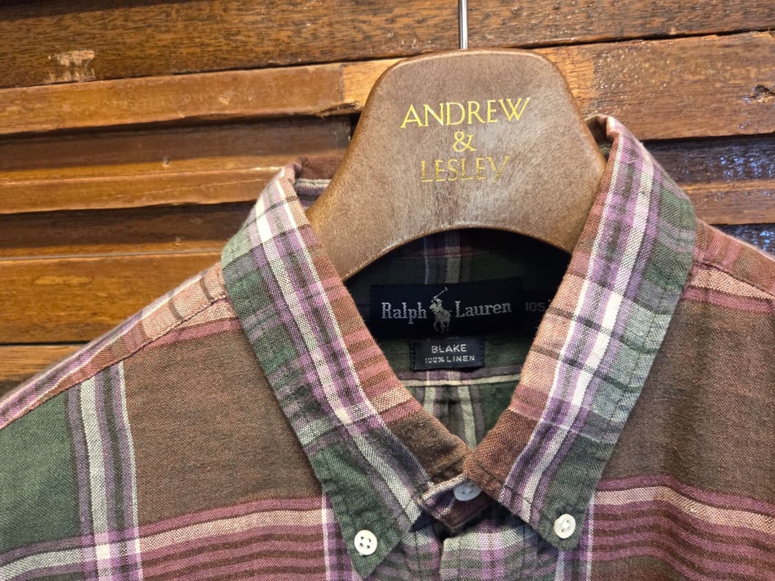 00'S 폴로랄프로렌 린넨셔츠 상품이미지2