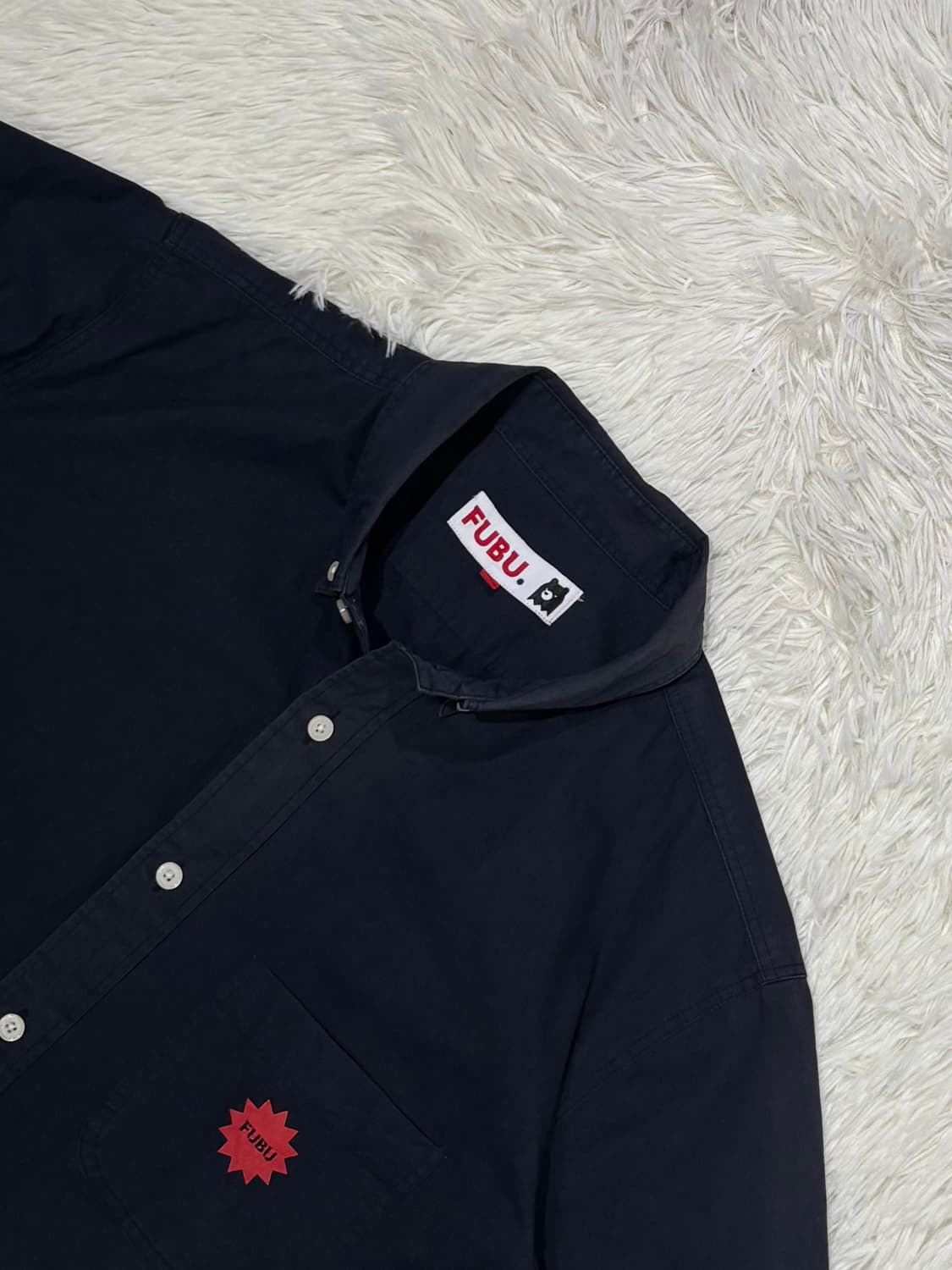 FUBU 후부 패턴 반팔 셔츠 상품이미지4