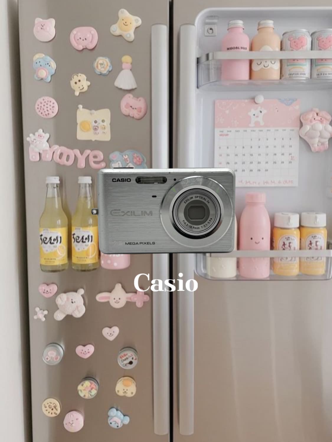 카시오 엑슬림 ex-z77 실버 빈티지디카 디지털카메라 상품이미지1