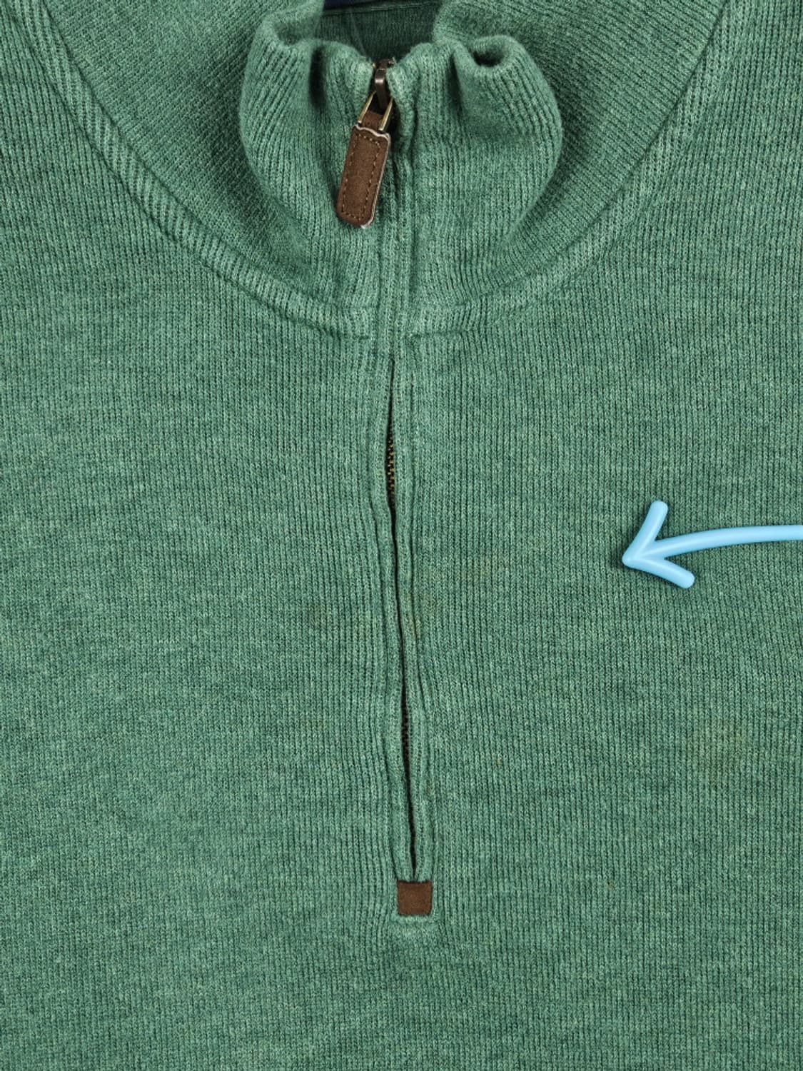 폴로랄프로렌 카라 하프 집업 니트 ( XL ) / 9998 상품이미지8