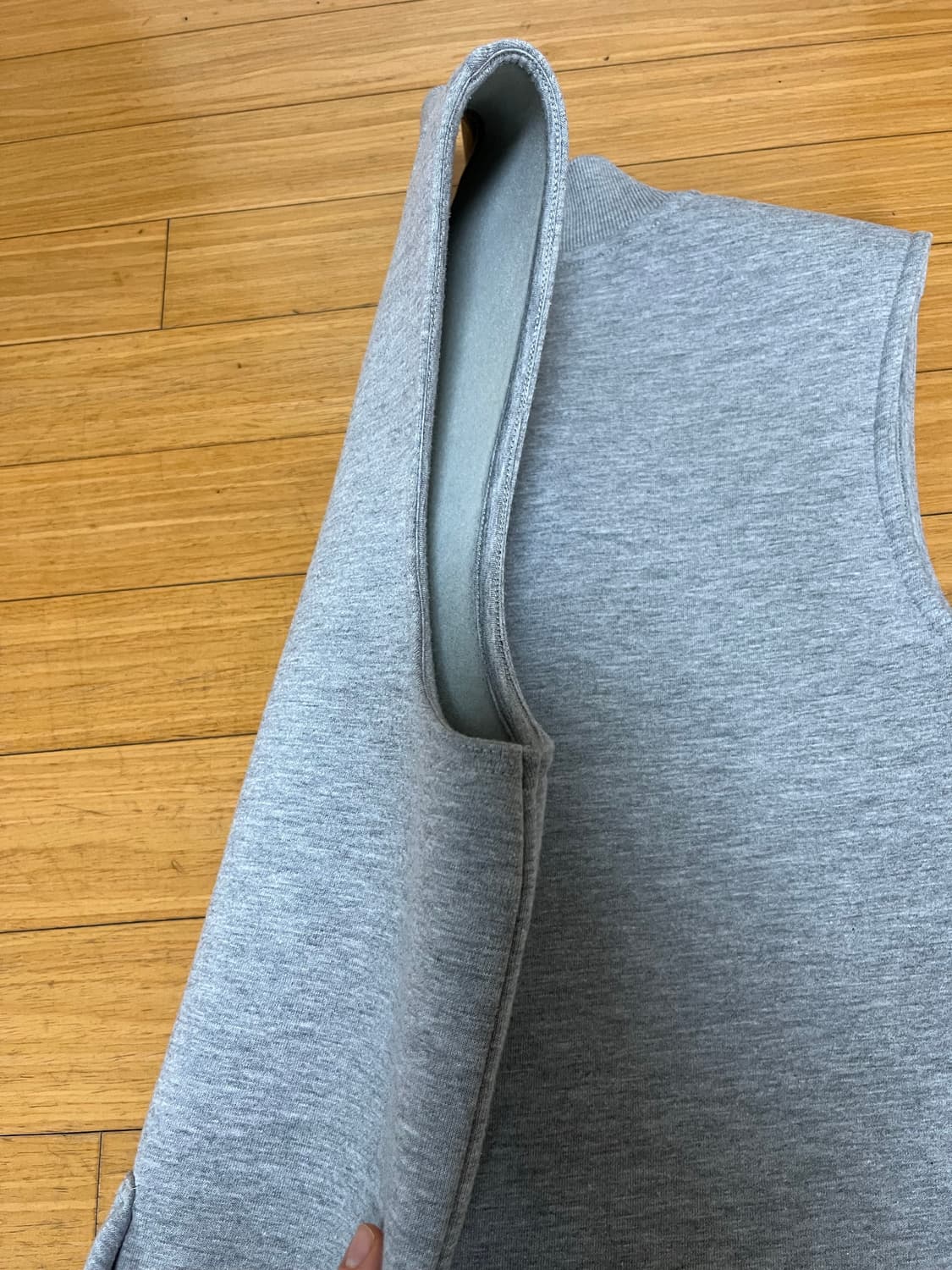 칼하트윕 집업 베스트 그레이 스몰 상품이미지8