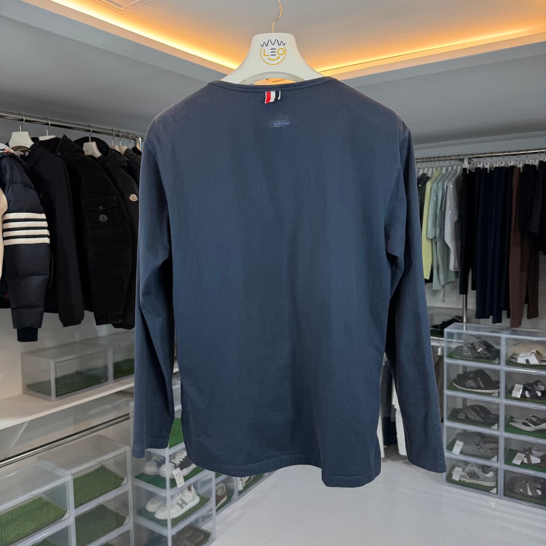 [리오브] 톰브라운 삼선 포켓 롱슬리브 상품이미지2