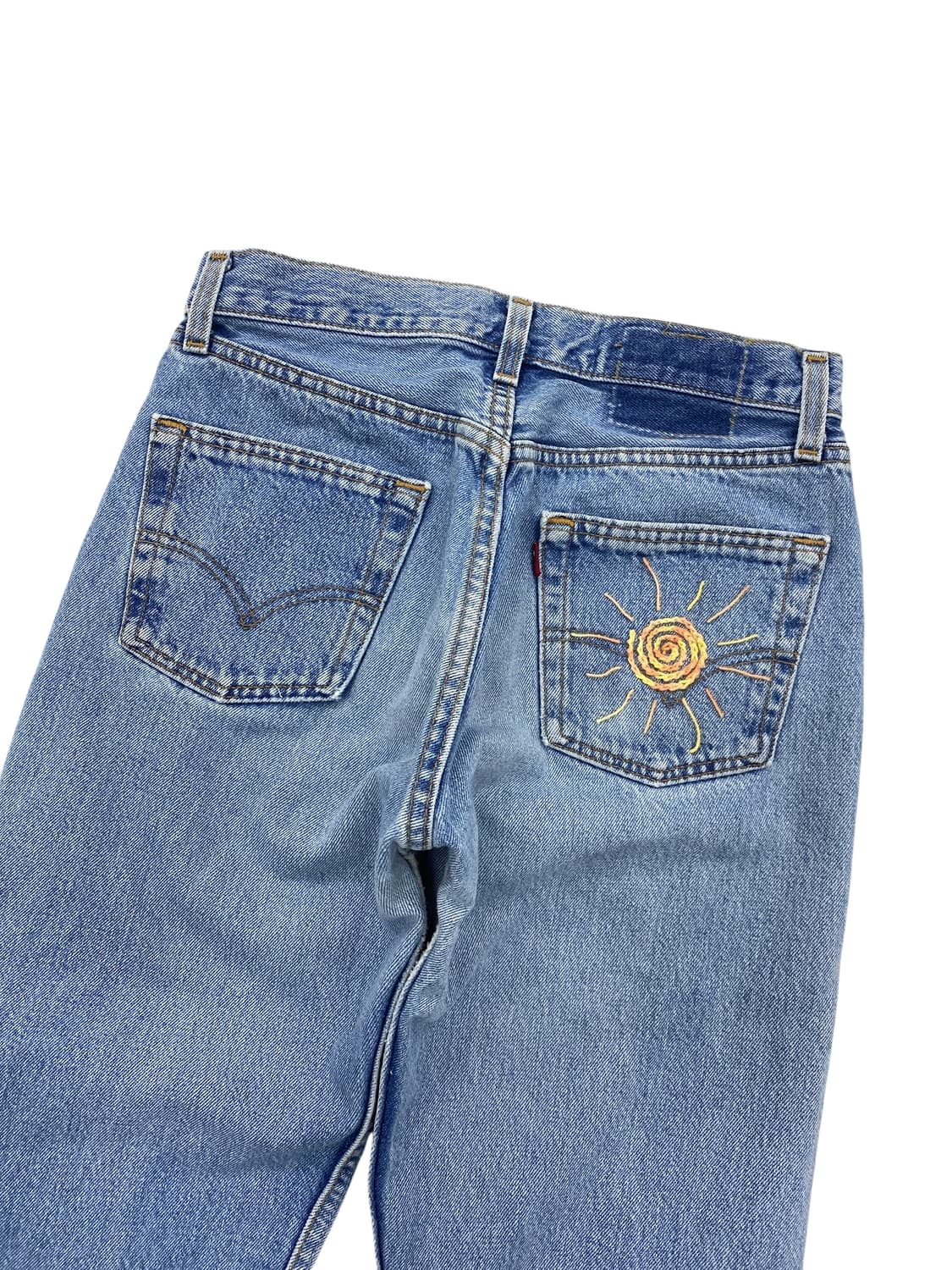 90's 리바이스 501 핸드 자수 [763] 상품이미지6