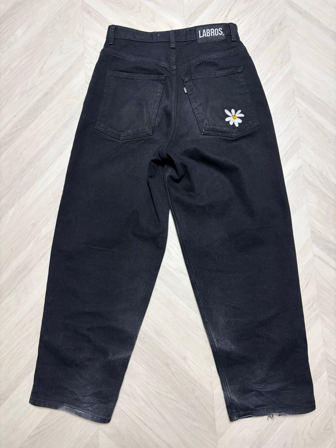 라브로스 smart daisy baggy jeans 데님 팬츠 상품이미지2