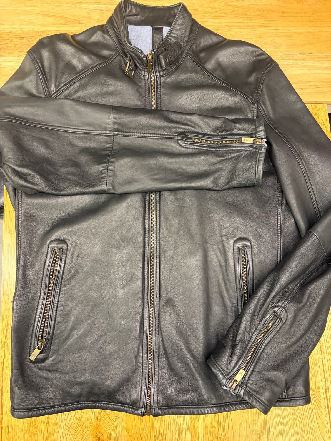 [M] 마시모두띠 가죽자켓 상품이미지1