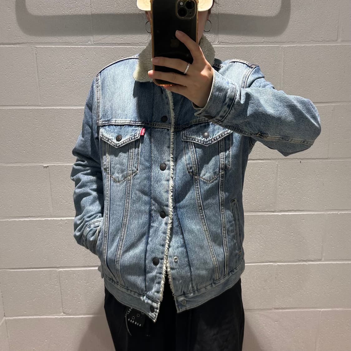 Levis Sherpa Denim Jacket 상품이미지2