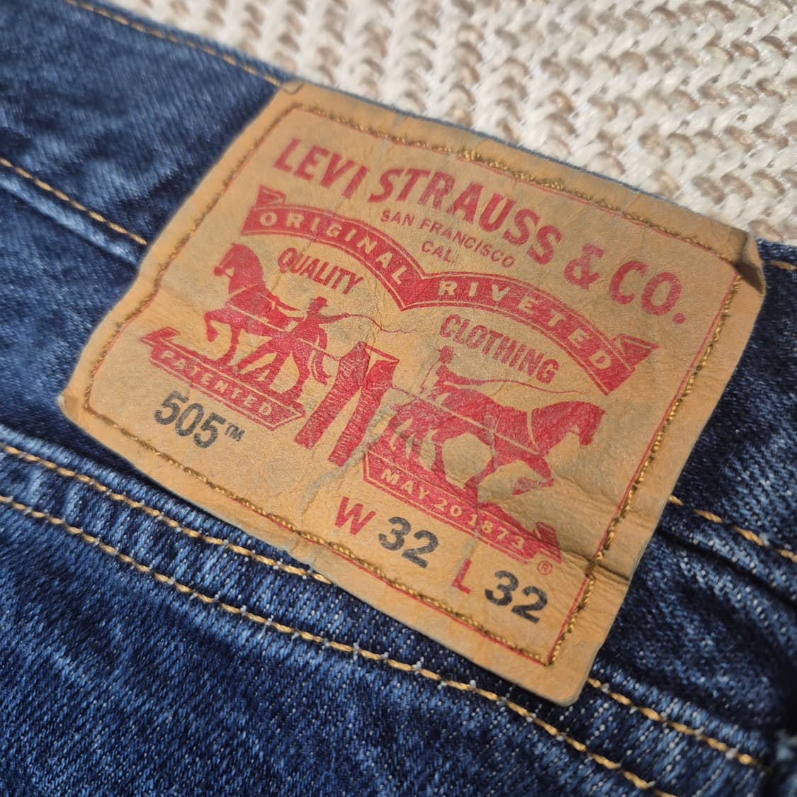 리바이스 505 32/32 ( p34 ) 상품이미지6