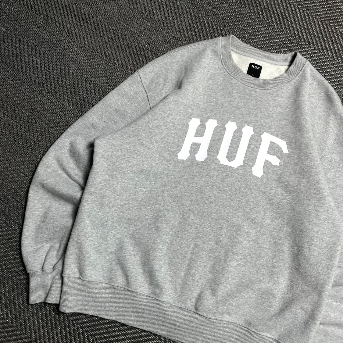 HUF 아치로고 크루넥 맨투맨o 5272 상품이미지3