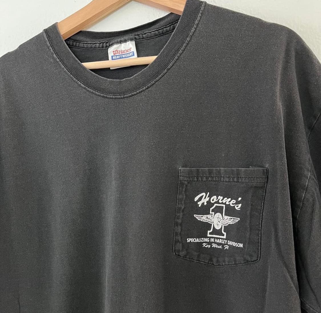 90‘s 빈티지 Hanes 티셔츠 XL 상품이미지4