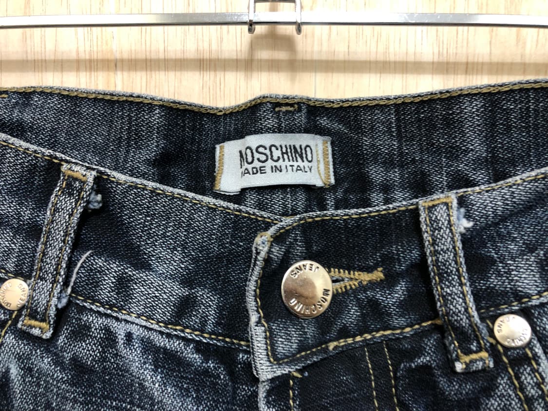 [직수입] 빈티지 moschino 데님 트라우저 상품이미지5