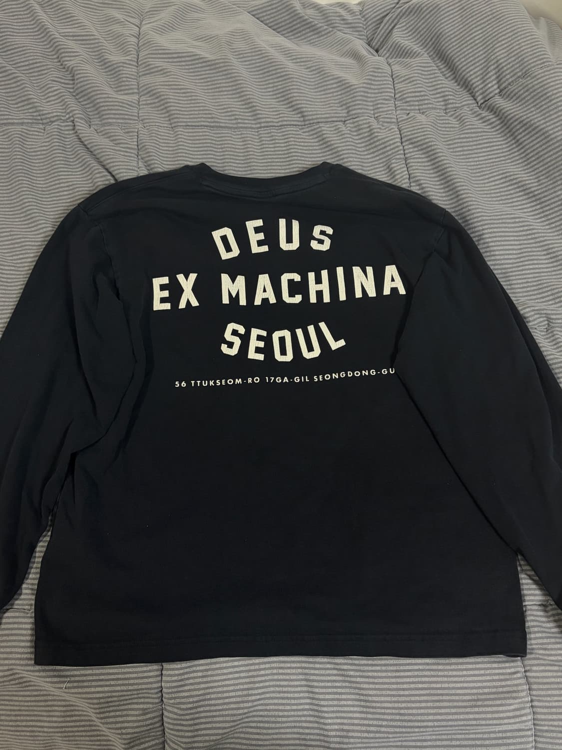 데우스 서울 롱슬리브 블랙 상품이미지2