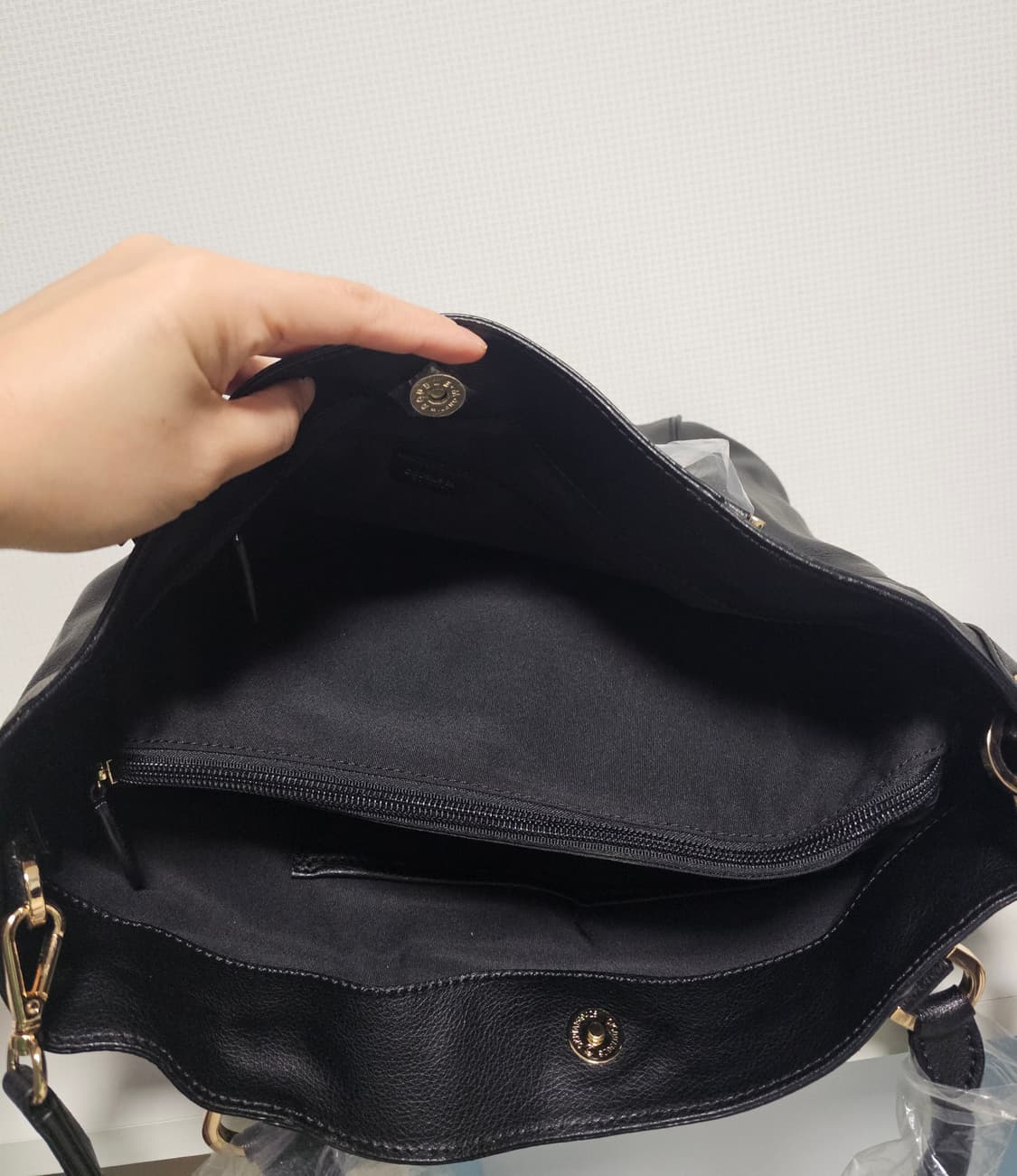 더블앰 가죽 숄더백 토트백 새상품 상품이미지3