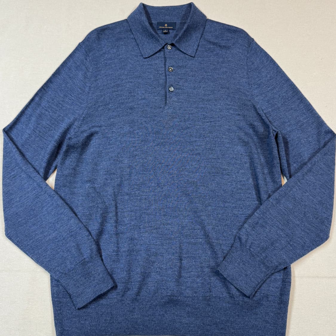L) 브룩스브라더스 메리노울 카라 니트 상품이미지2
