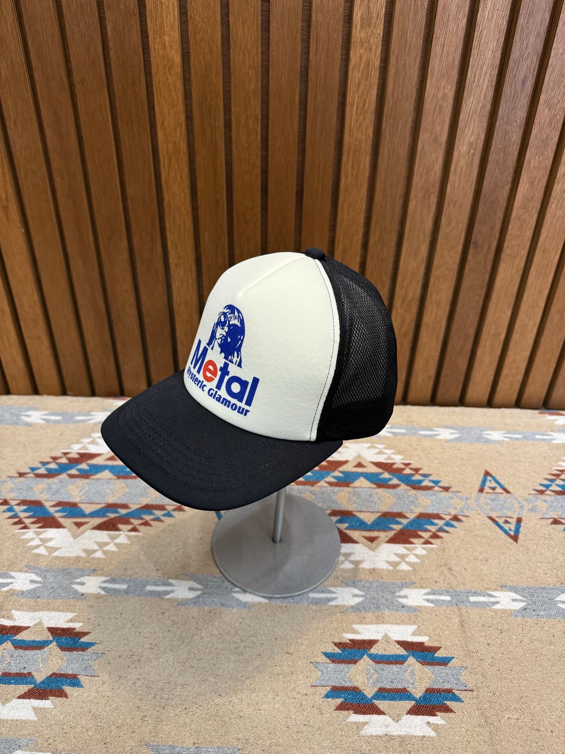 [OS] 히스테릭글래머 메탈 우먼 트러커캡 블랙 상품이미지2