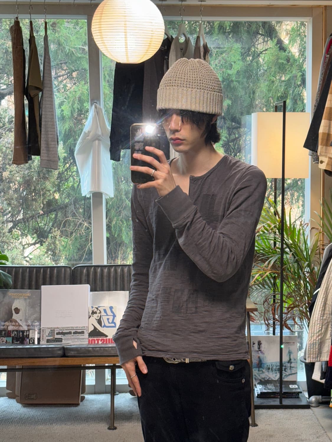 Ca4la 페이퍼 패브릭 비니 상품이미지3