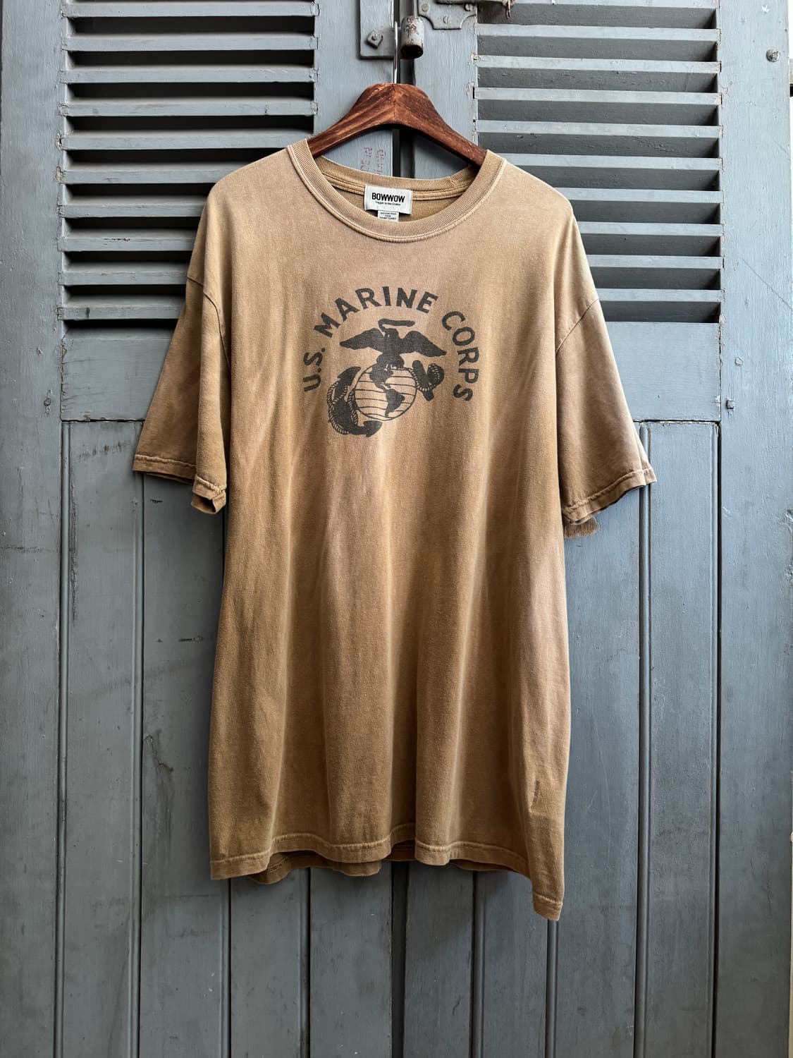 [M]BOWWOW 바우와우 USMC 썬페이딩 티셔츠 상품이미지2
