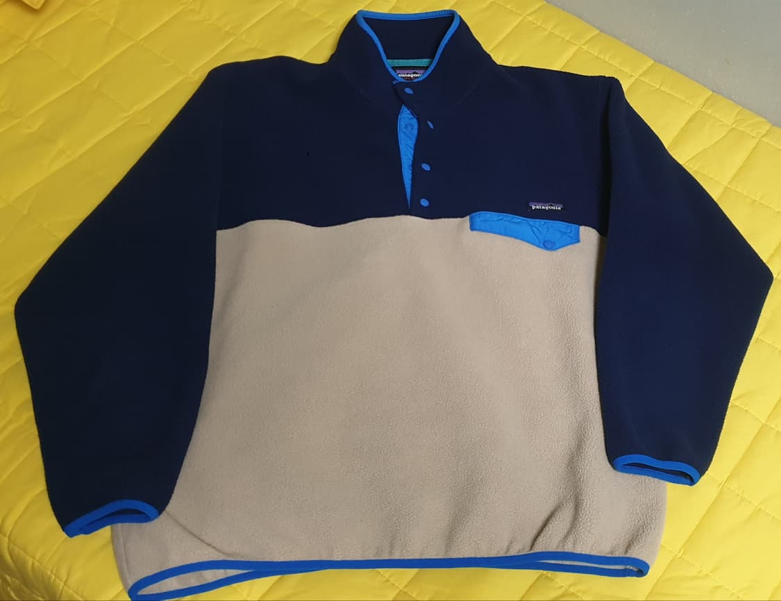 파타고니아 헤비웨이트 신칠라 풀오버 네이비 베이지 L
 상품이미지2