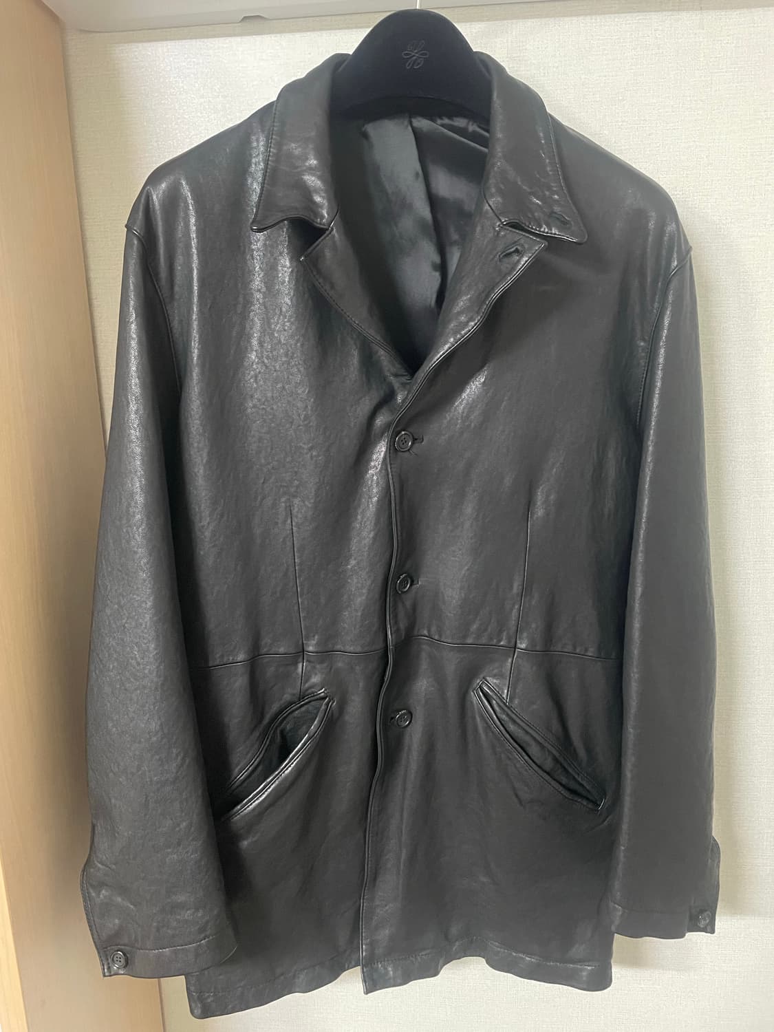 S) 유스(youth) 워시드 레더 자켓 초판본 상품이미지1