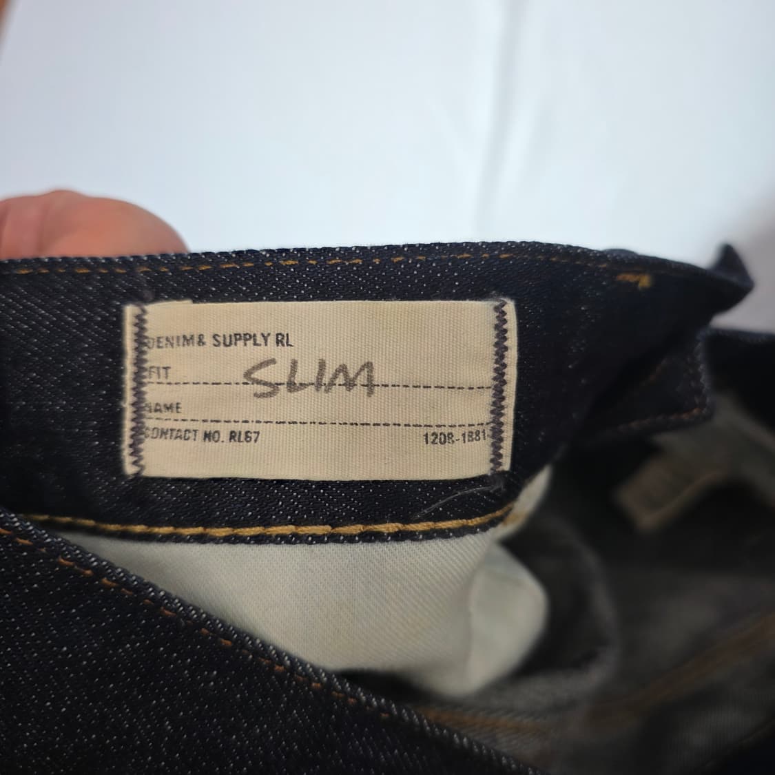[33]폴로 데님앤서플라이 랄프로렌 슬림핏 청바지 데님 팬츠 상품이미지6