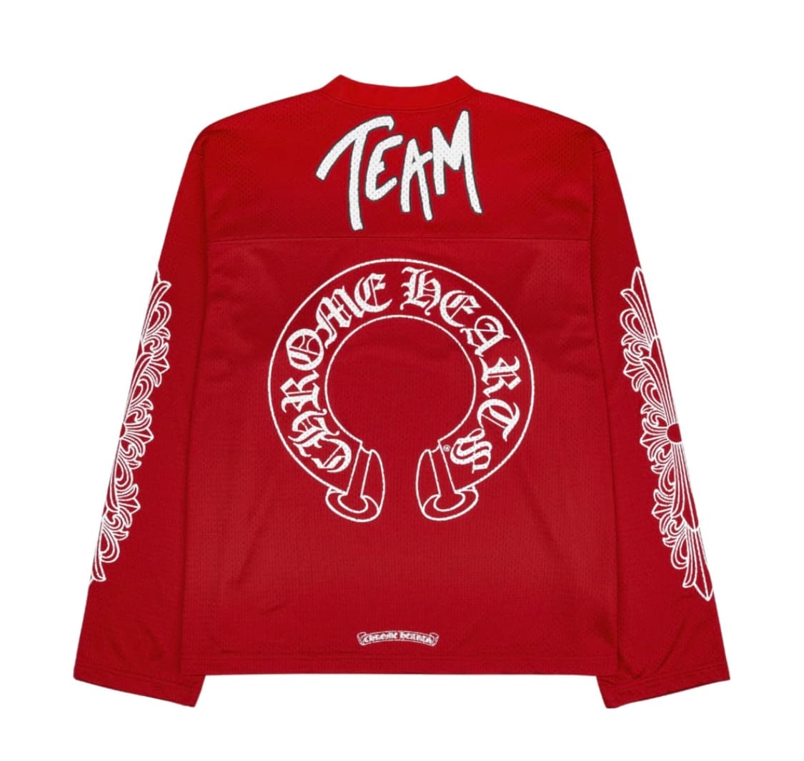 크롬하츠 메쉬 롱슬리브 레드  XXL 삽니다!! 상품이미지1