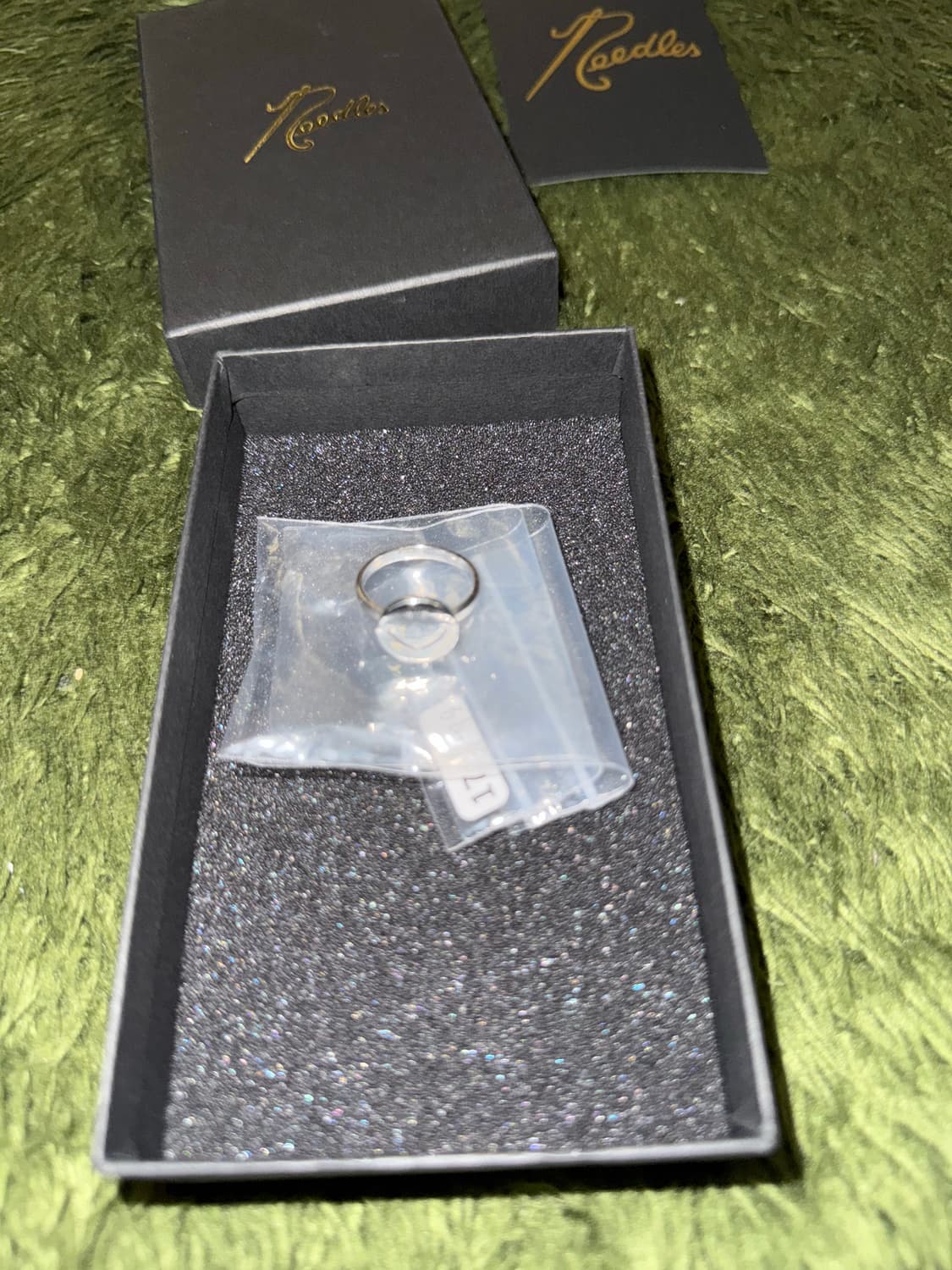 [17] NEEDLES 니들스 스마일 로고 실버 925 반지 링 상품이미지4