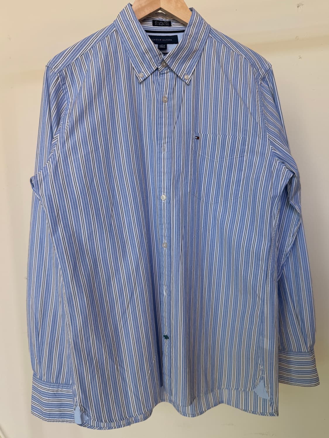 타미(Tommy Hilfiger) 코튼 L/S 블루스트라이프 상품이미지3