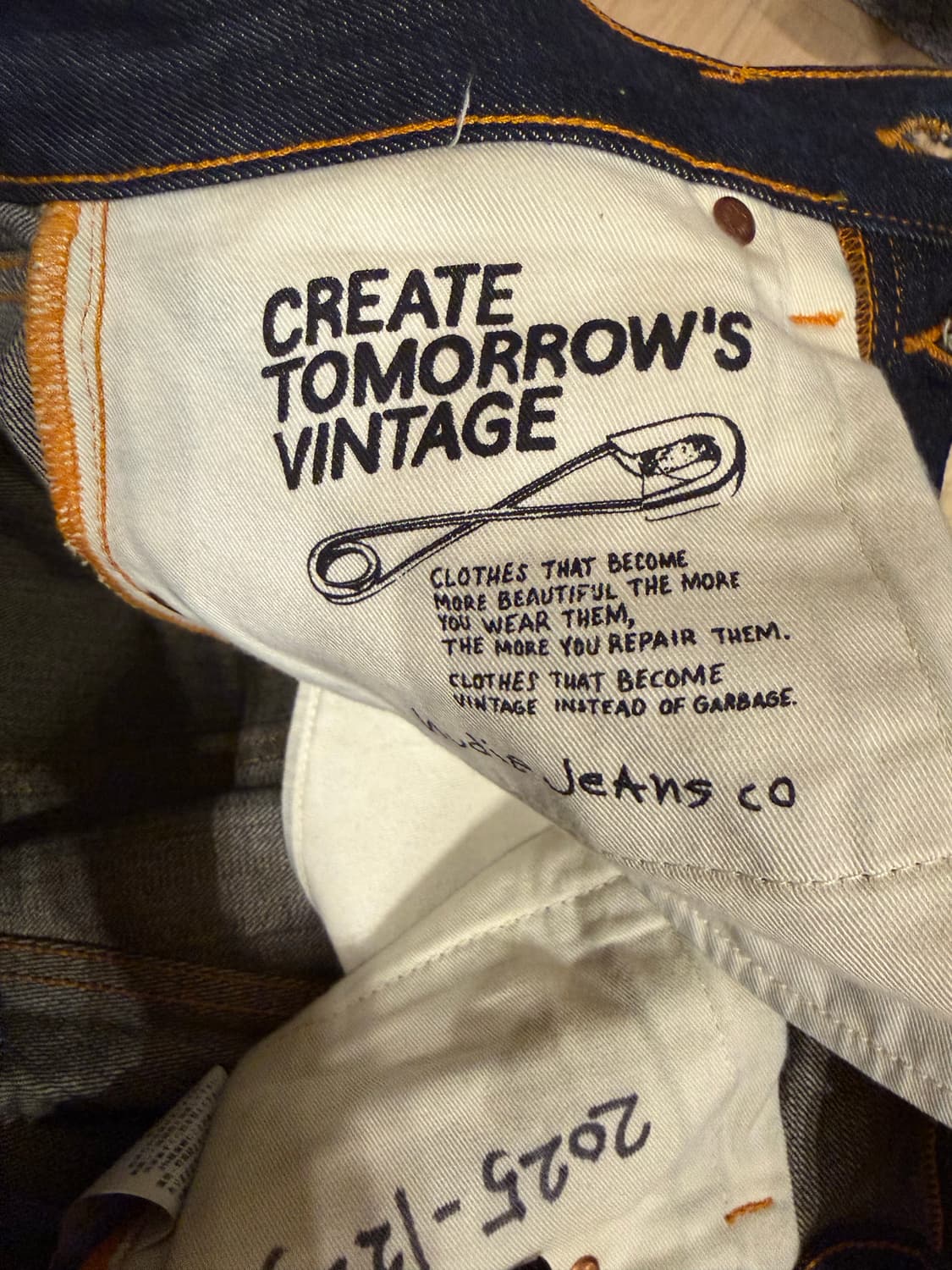 누디진 터프토니 셀비지 29 상품이미지5