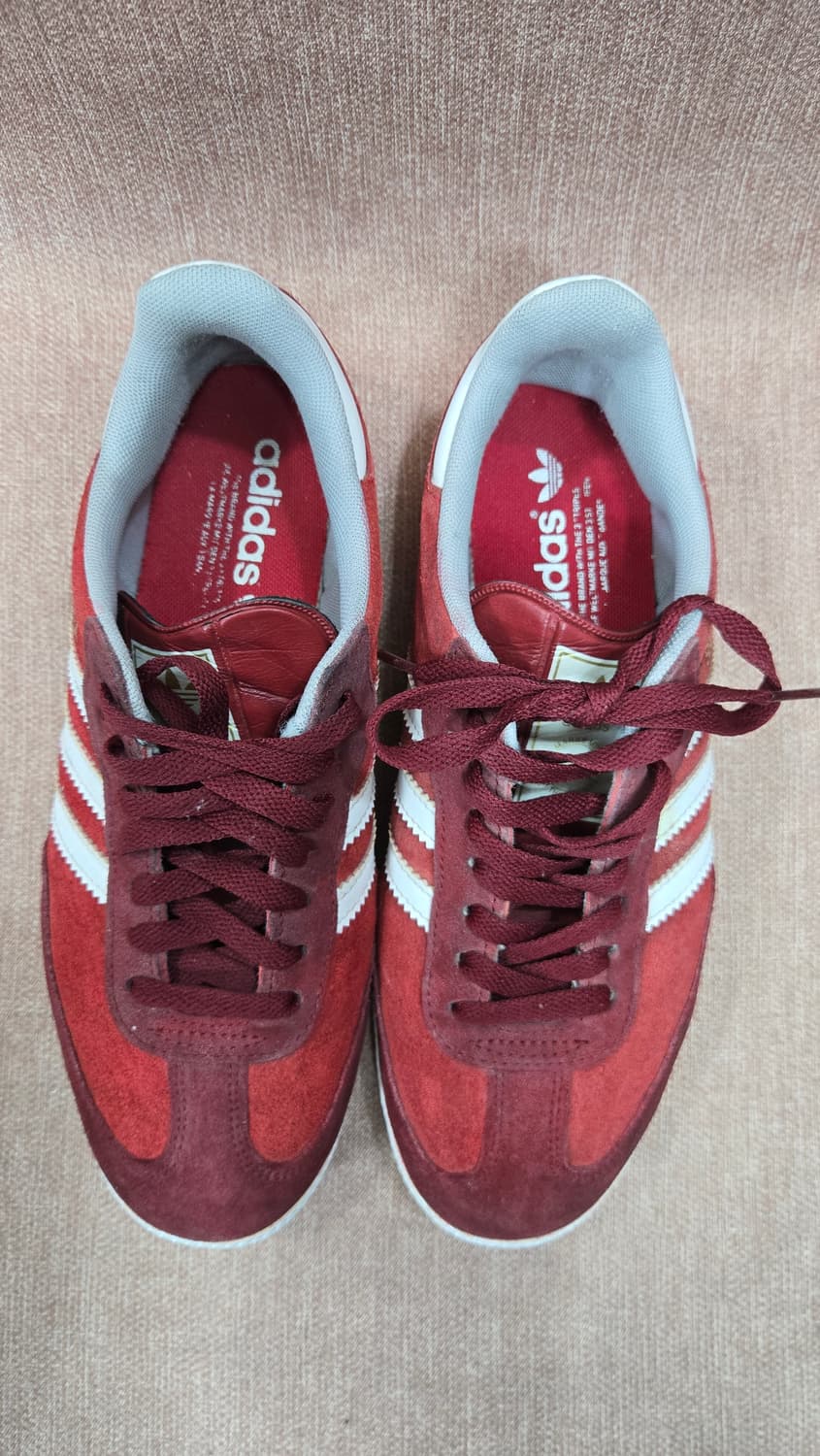 아디다스 250mm-  삼바og 레드  스웨이드 상품이미지2