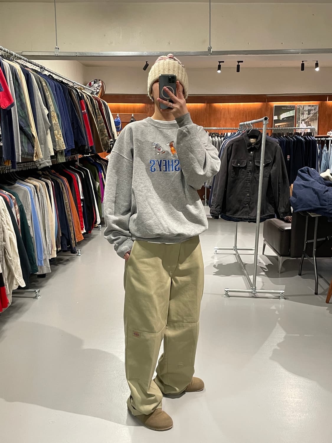 허쉬 초콜렛 맨투맨   상품이미지4