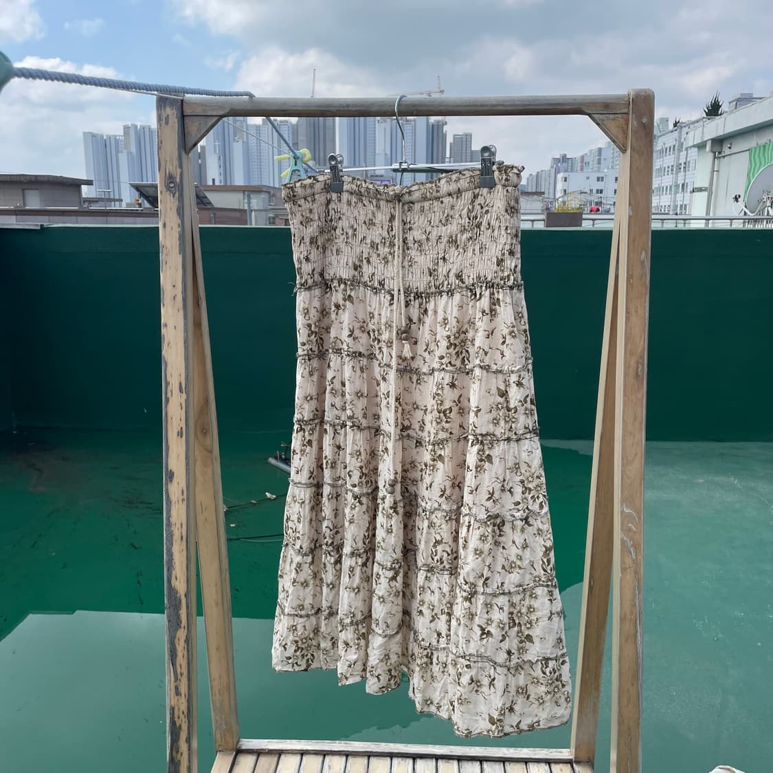 모리걸 잔꽃 스커트 상품이미지1