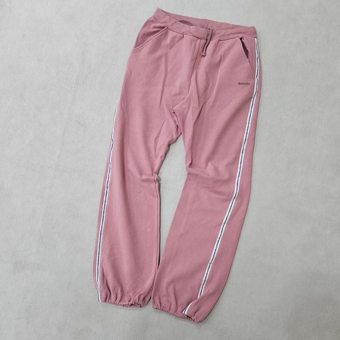 실측확인 나소 사이드라인 조거팬츠 (얼룩 0403Y 상품이미지1