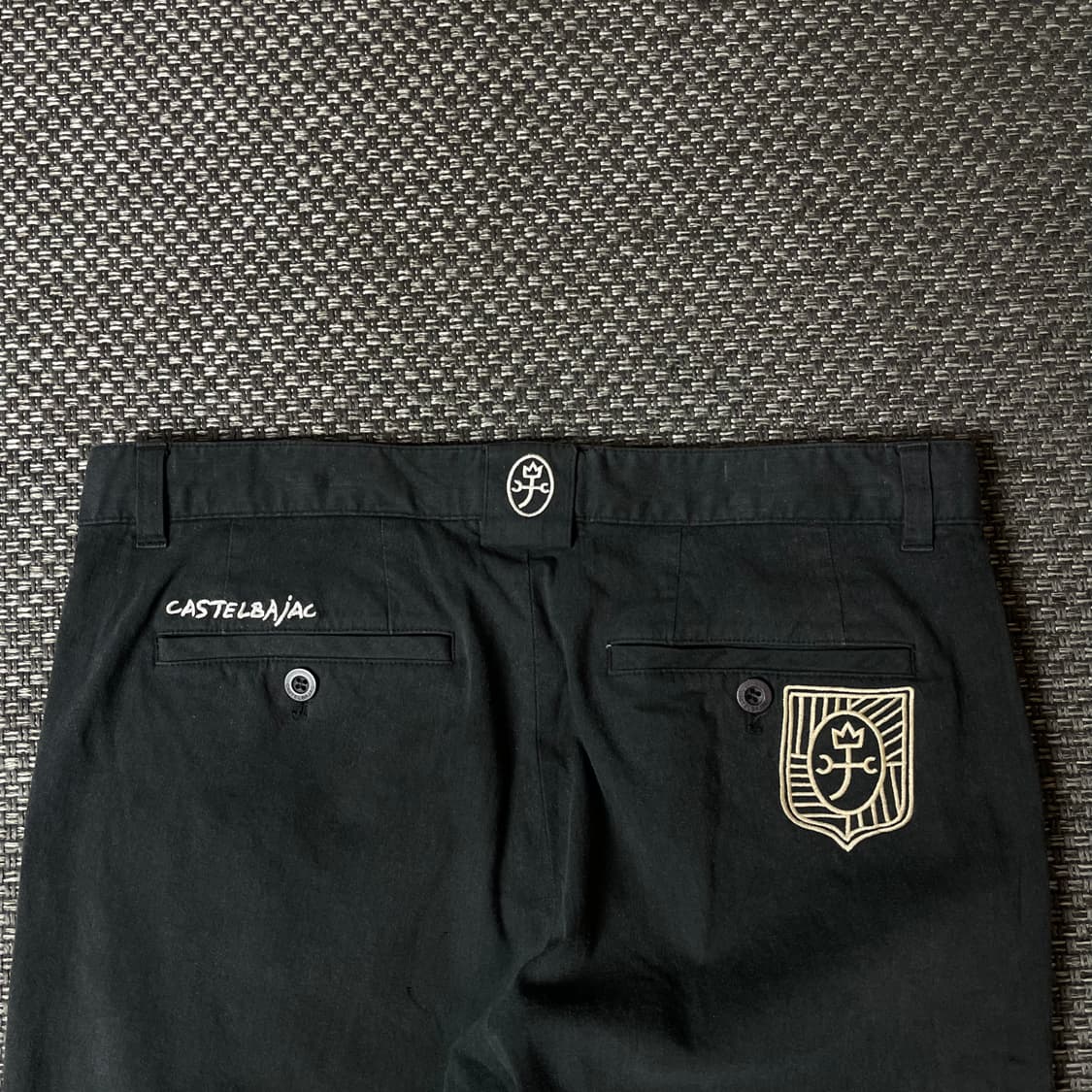 (32) 카스텔바작 차콜블랙 백로고 포인트 코튼 팬츠 상품이미지8