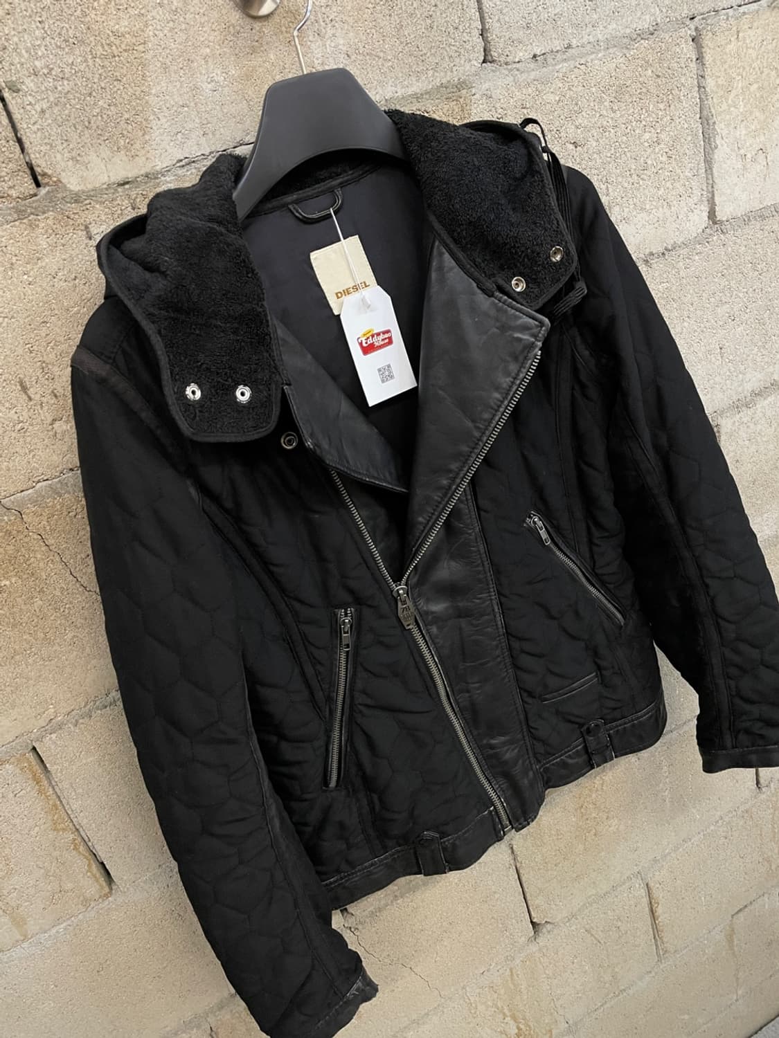 디젤 후드 라이더 자켓  상품이미지3