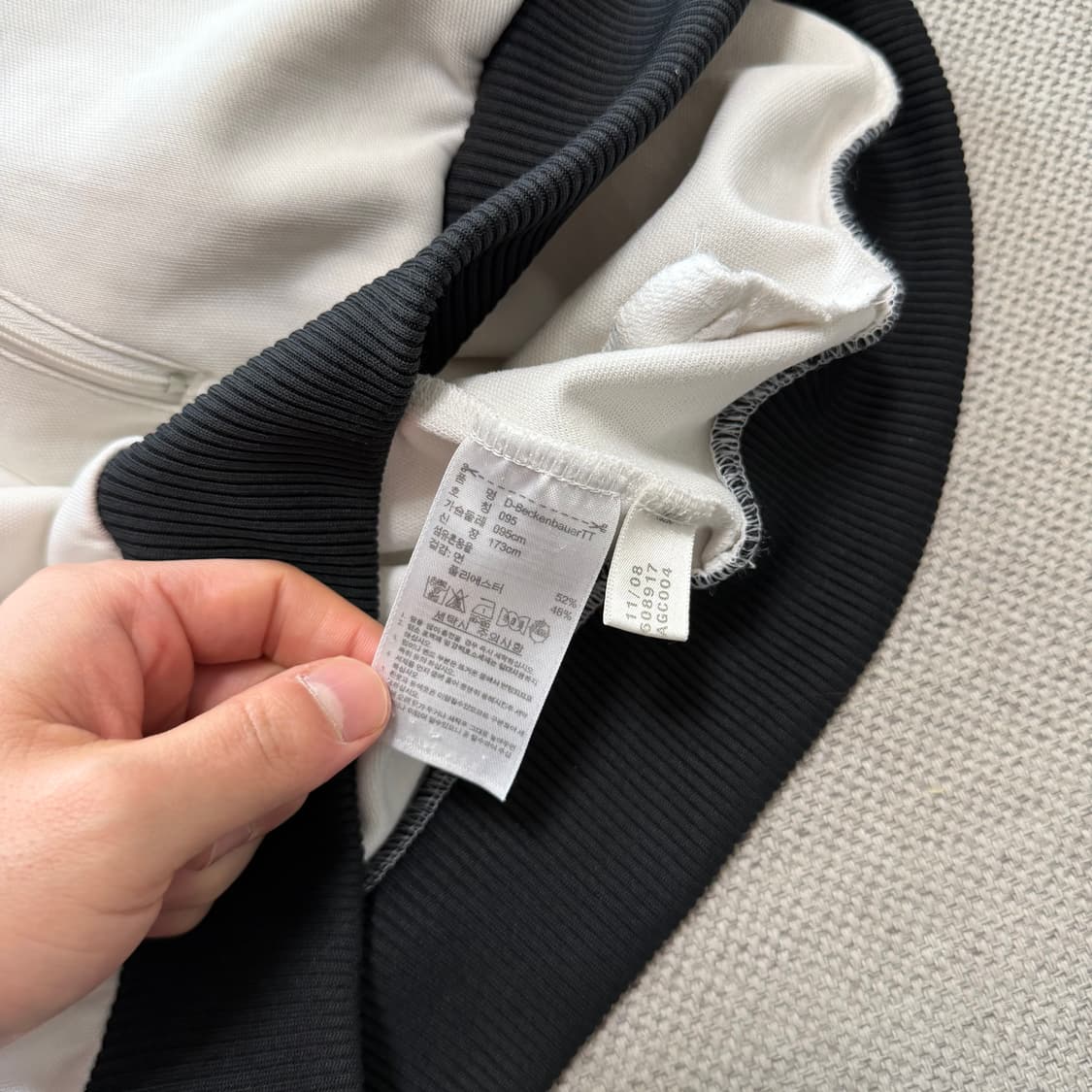 00s 아디다스 베켄바우어 흰검 트랙탑 상품이미지5