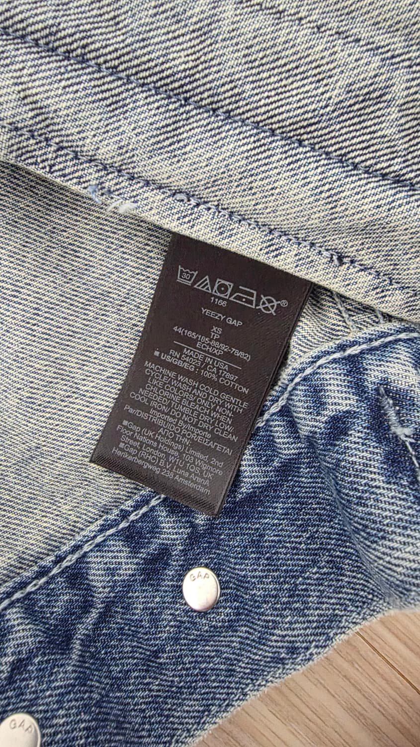 이지갭 패디드 데님 xs (usa) 상품이미지5