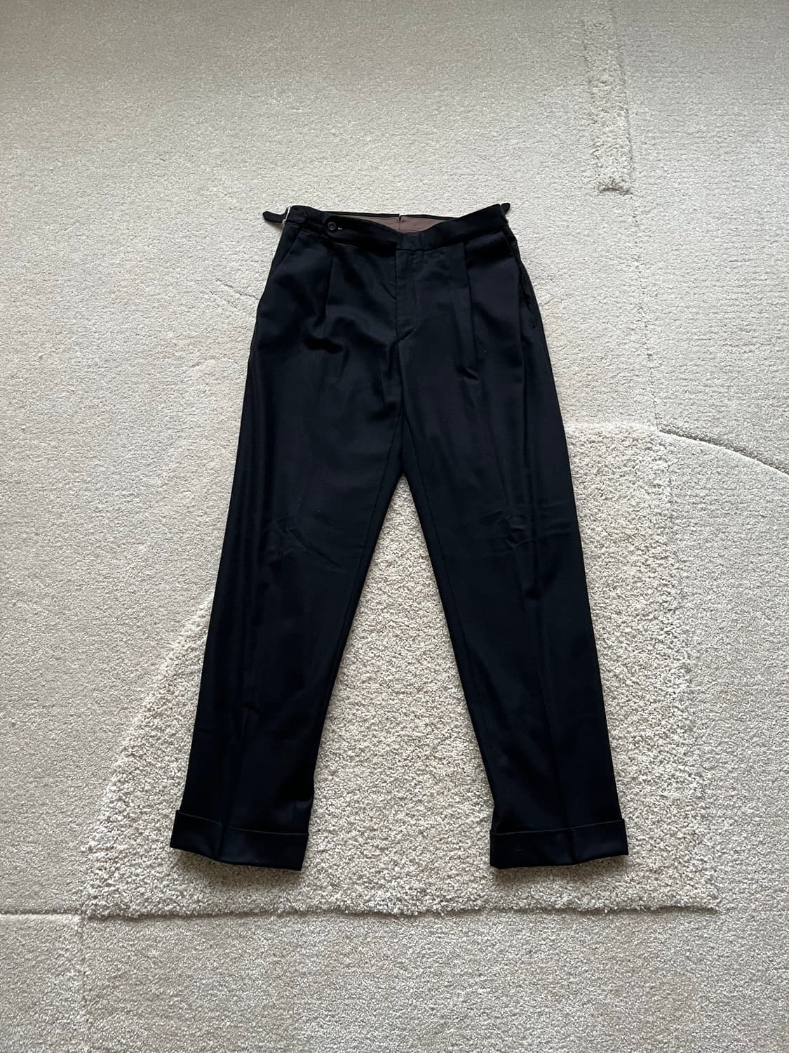 테스토리아 울 테일러드 트라우저 (29-30) 상품이미지2