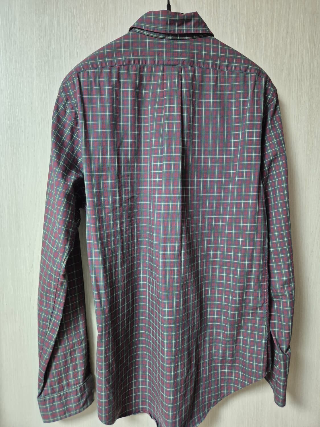 폴로 랄프로렌 체크 남방 긴팔 셔츠 슬림핏 M 상품이미지2