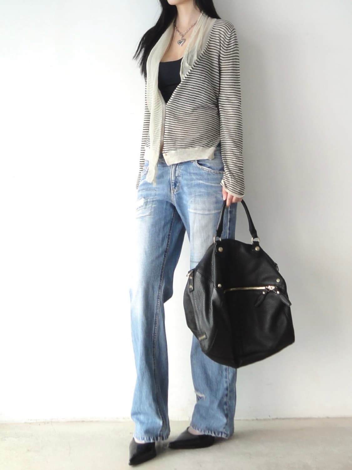 LEE destroyed patch denim pants 상품이미지6