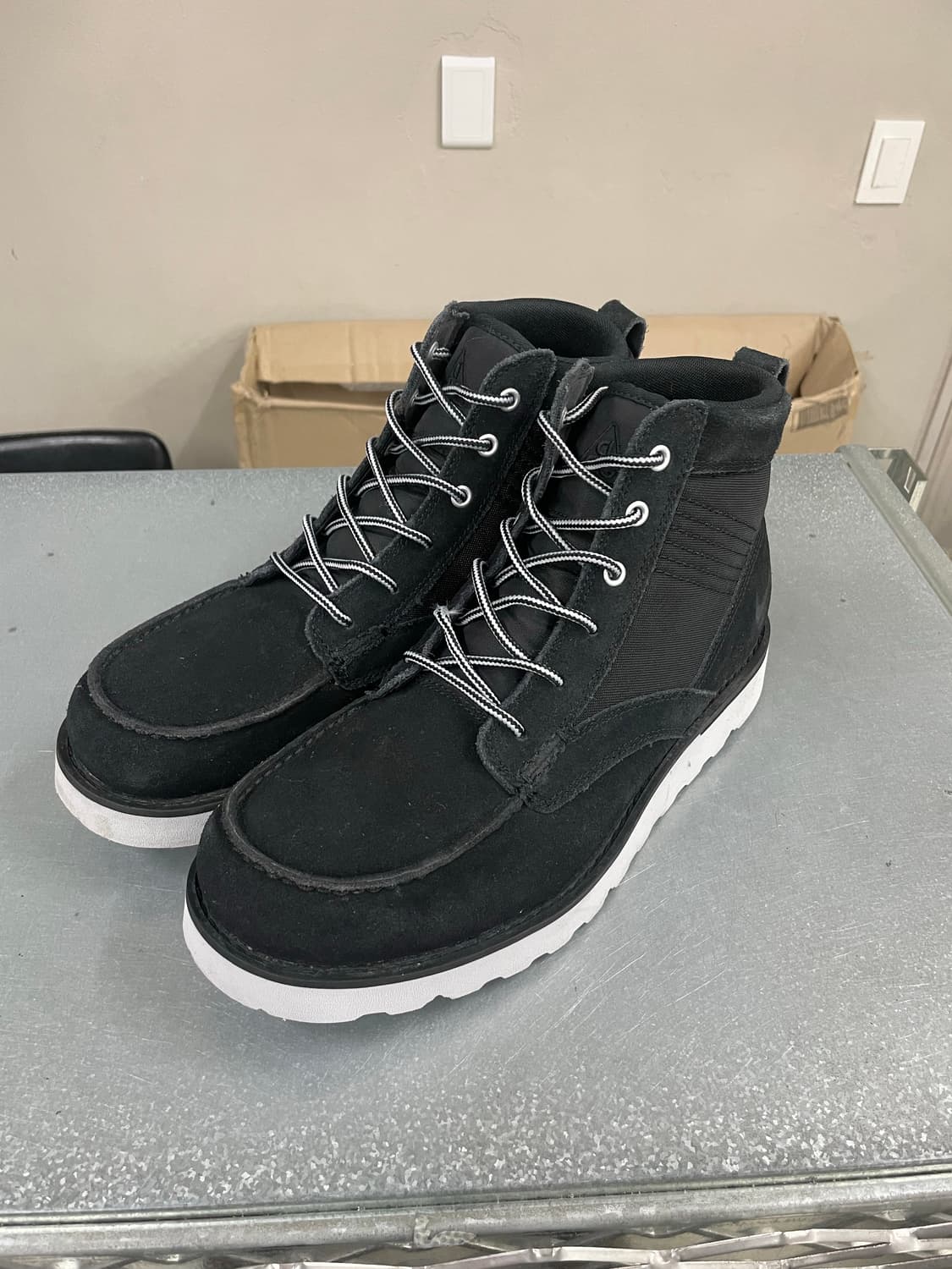 나이키 ACG 킹맨 레더 텍스타일 블랙 부츠 275 상품이미지2