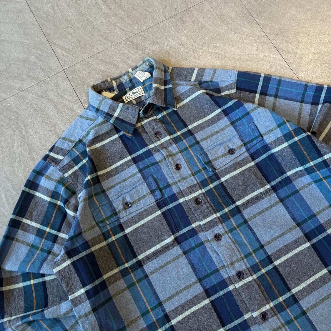 L.L.bean 정품 엘엘빈 플란넬 셔츠 상품이미지2