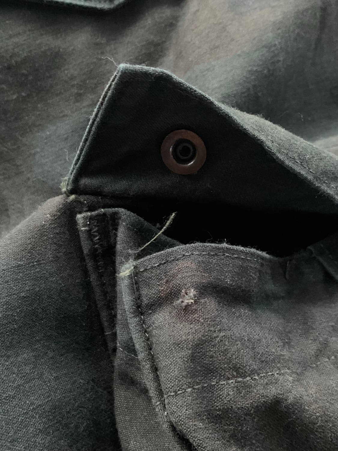 80s 미군 M-65 우드랜드 필드 트라우저 오버다잉 상품이미지10